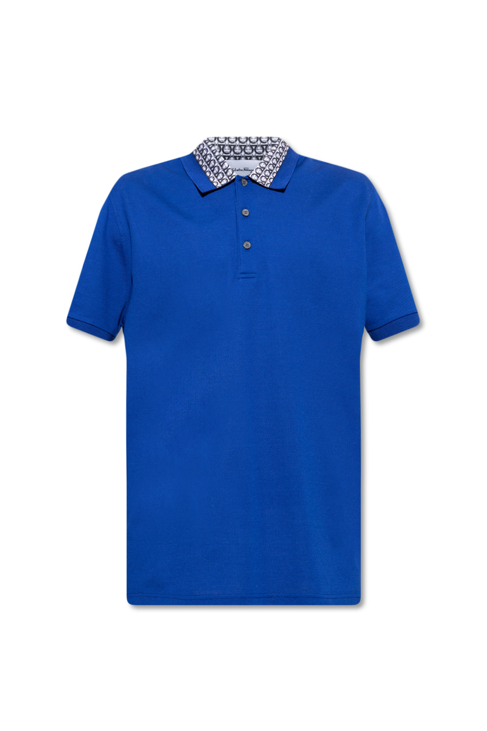 IetpShops Croatia - Blue Cotton polo shirt Salvatore Ferragamo